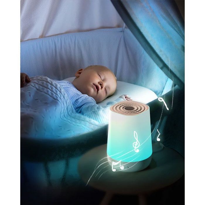 Музикална лампа с бял шум за бебета Momcozy
