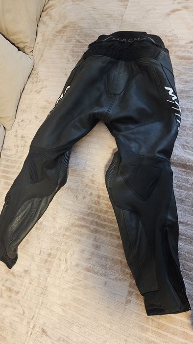 Vand pantaloni moto piele Macna