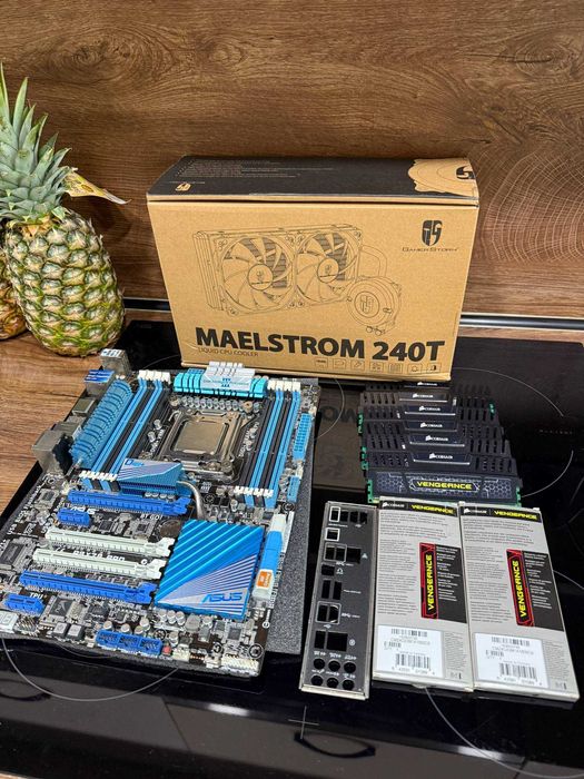 intel Core i7 3930k+32GB Corsair Vengeance DD3 1600mhz+DeepCoo