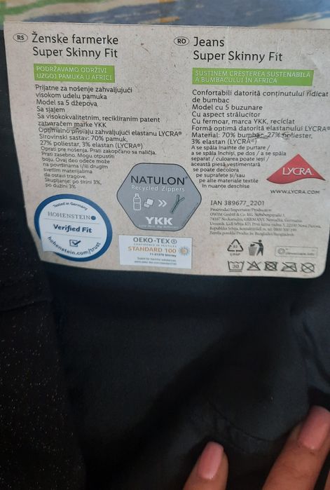 Pantaloni cu sclipici