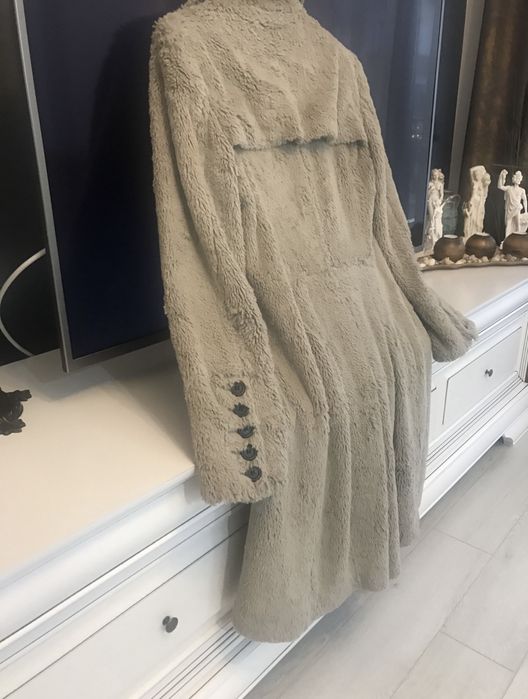 Palton cu efect de blana Caludia Strater