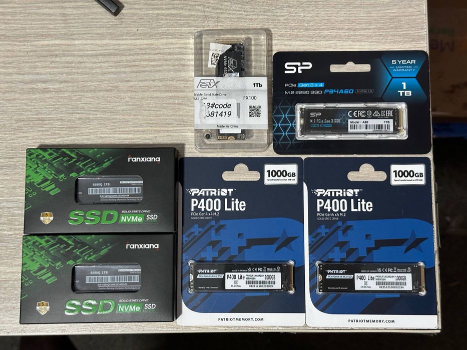 Ssd nvme 1tb новый
