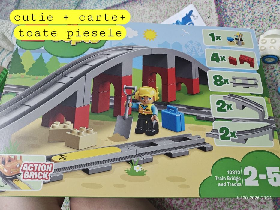 Lego duplo 10872 train bridge