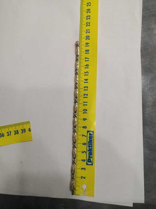 Vind brățară din aur 14kt cu diamante 2ct