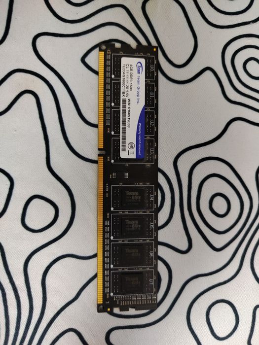 Team Group memory DDR3 4GB