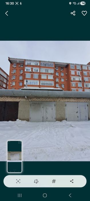 Сдам гараж на юбилейной