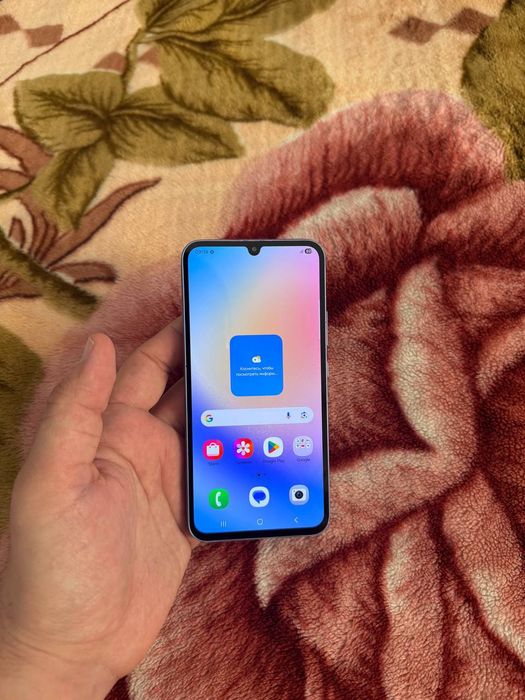 Samsung Galaxy A34 5G 6+6/128Gb Blue Igravoy Original Holati Yaxshi