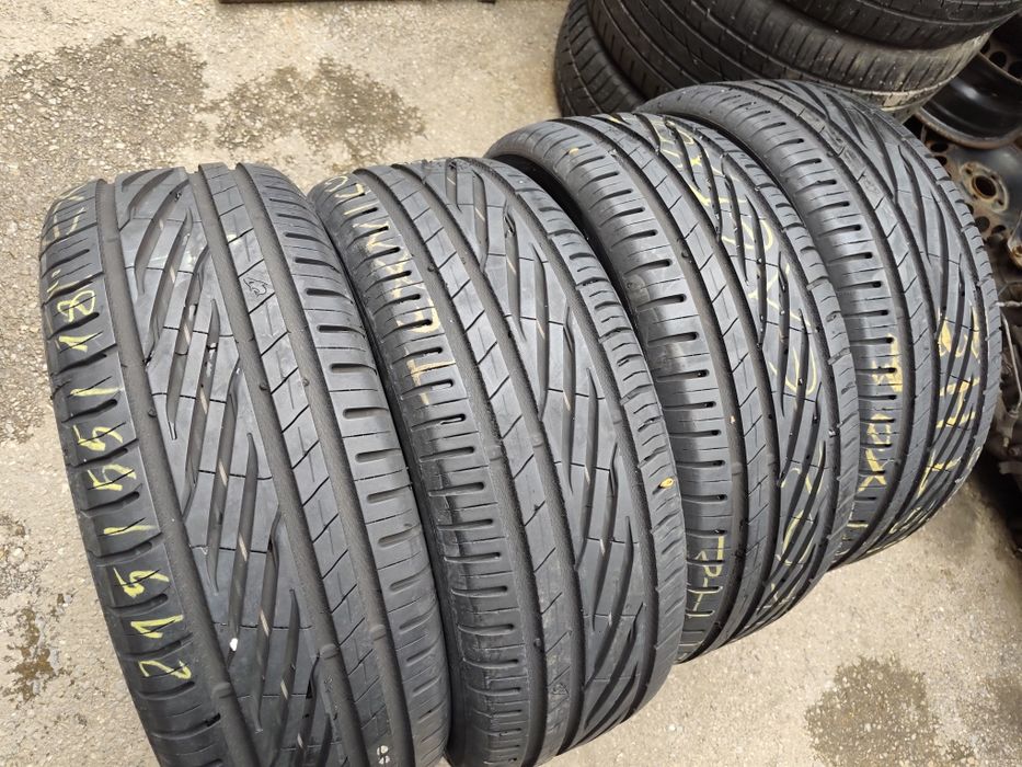 215/55/18" 4бр Uniroyal rain sport  5,dot2720,7-8mm