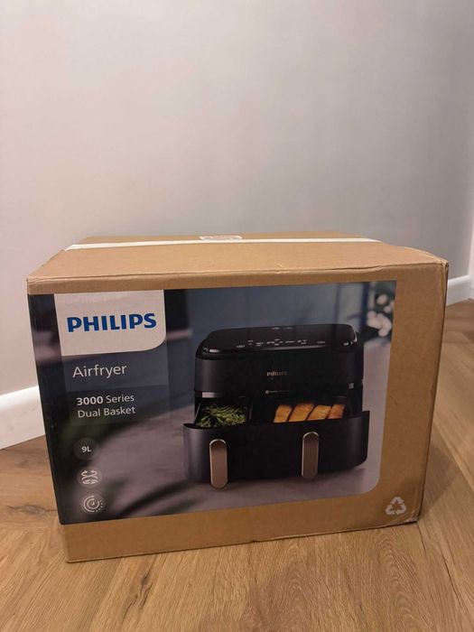 Air Fryer Friteuza cu aer cald dubla PHILIPS Seria 3000 - NOUA