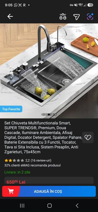 Set Chiuveta Multifunctionala Smart, SUPER TRENDS®