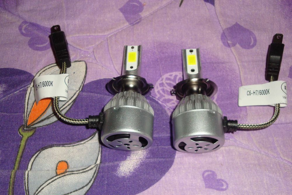 LED auto headlight H7 6000k led