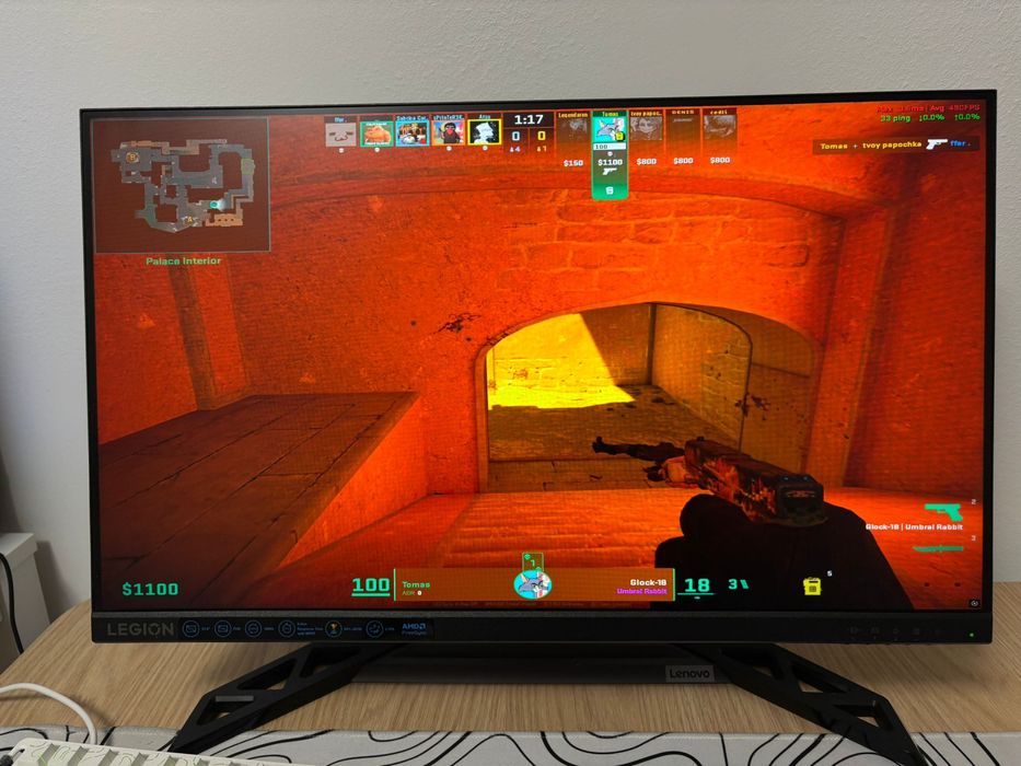 Vand monitorg gaming 180hz +pc office!