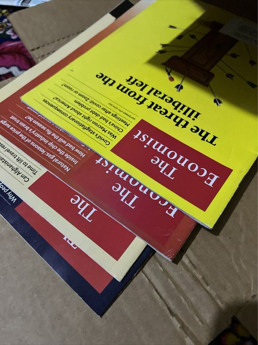 The Economist jurnallari. Оригинал