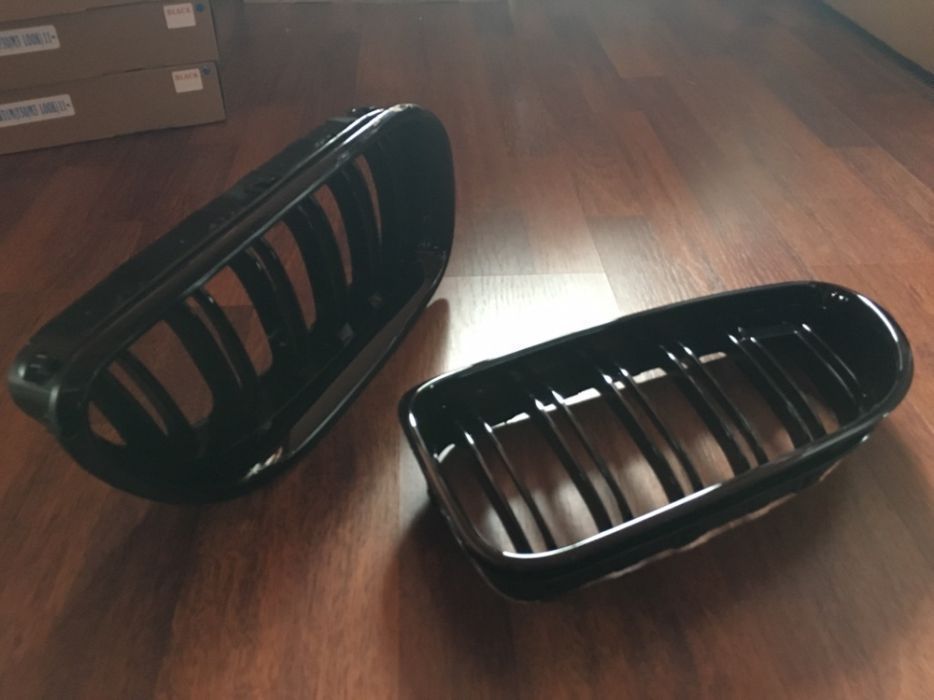Grile duble M6 look BMW seria 6 F06 F12 F13 negru mat sau lucios  CALITATE PREMIUM ️️️️️