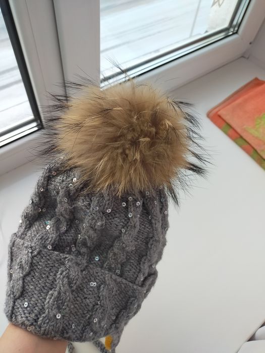 Шапка -зима на девочку