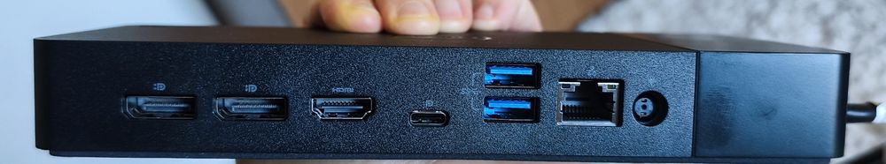 Docking station Dell WD19S, K20A, K20A001, USB-C, 130W, Gigabit Ethernet, statie de andocare, incarcator inclus