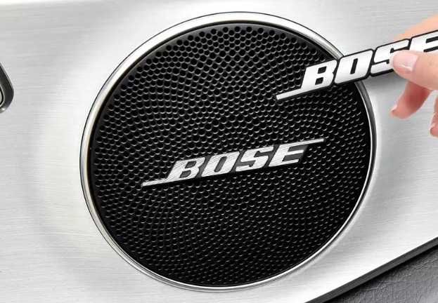 Комплект емблеми Bose за автомобилни тонколони 4 бр./комплект, метални