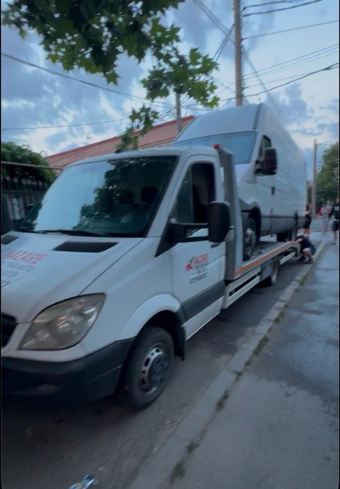 Autoplatforma Mercedez Sprinter 2.2 din 2010 10500 euro Punte Dubla