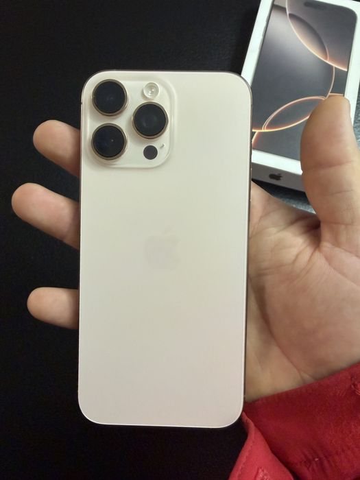 Iphone 16 pro max desert titanium