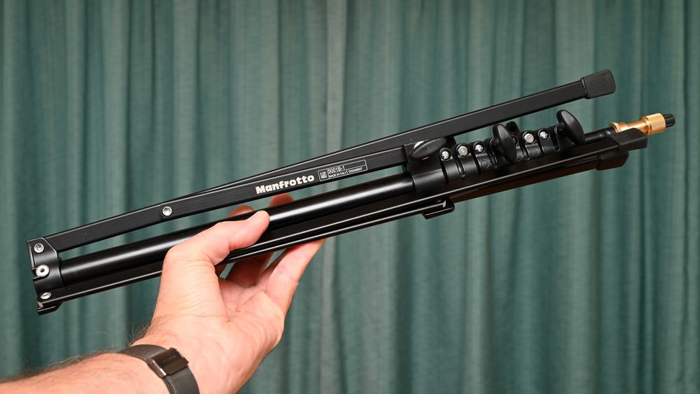 Manfrotto 5001B-1 Combo Light Stand Kit Stative Profesionale Ca Noi