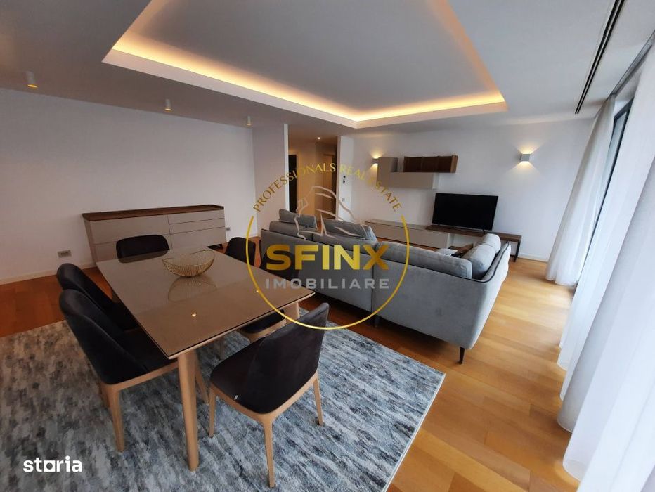Primaverii, 4 room furnished apartment, large terrace, parking