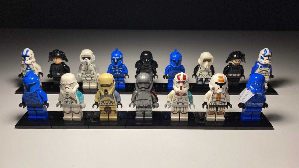 LEGO STAR WARS минифигурки