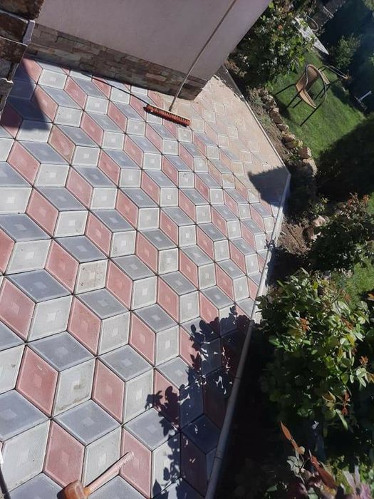 Extra preturi pentru pavaje pavele 55x55 cu montaj