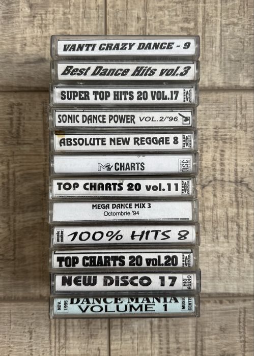 Lot 12 casete muzica Eurodance