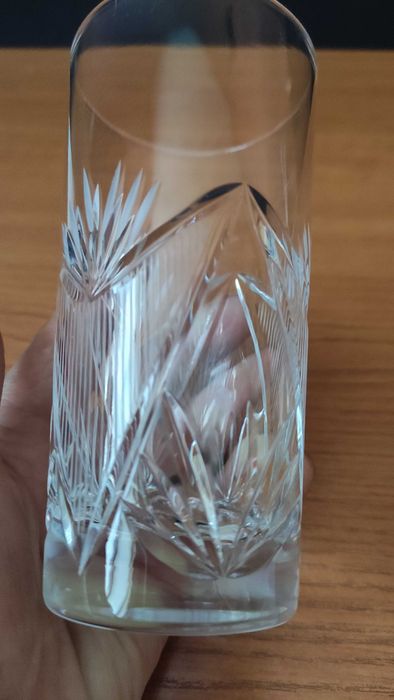 Сливенски кристални чаши за вода,сок,безалкохолно