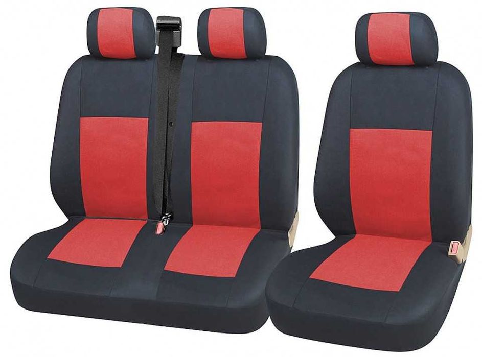 Set huse scaune auto, universale, fata 2+1, material textil