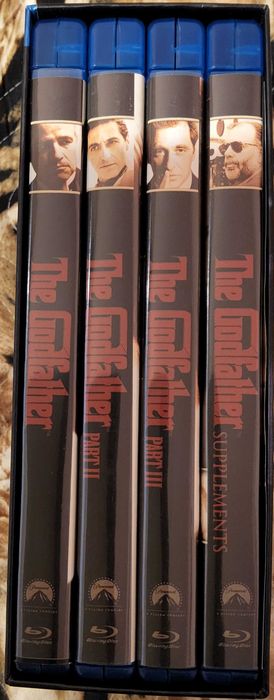Blu-ray BoxSet Collection – Quentin Tarantino, Jurassic World Ultimate + The Godfather | Impecabile, Colecție Premium