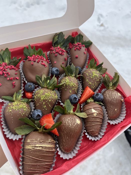 Клубника в шоколаде