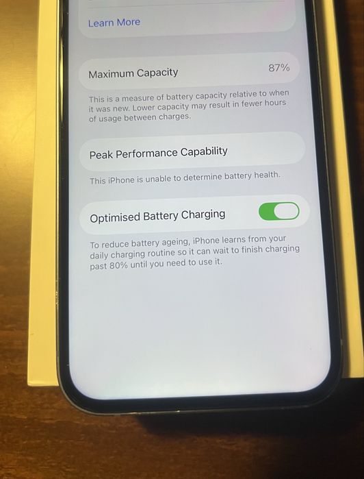 iphone 14 син/blue 128 GB пълен комплект плюс протектор