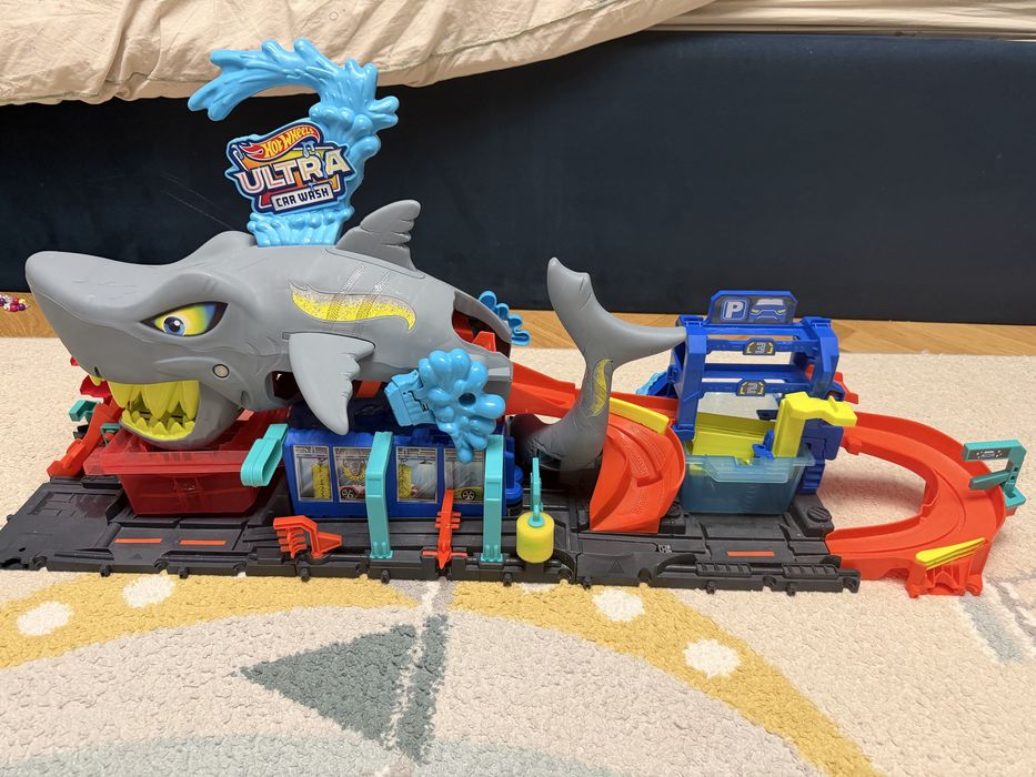 Pista Hot Wheels Ultra Car wash