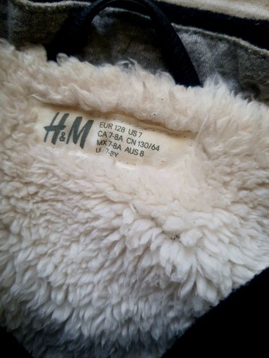 Страхотно кожено яке H&M 134 р-р