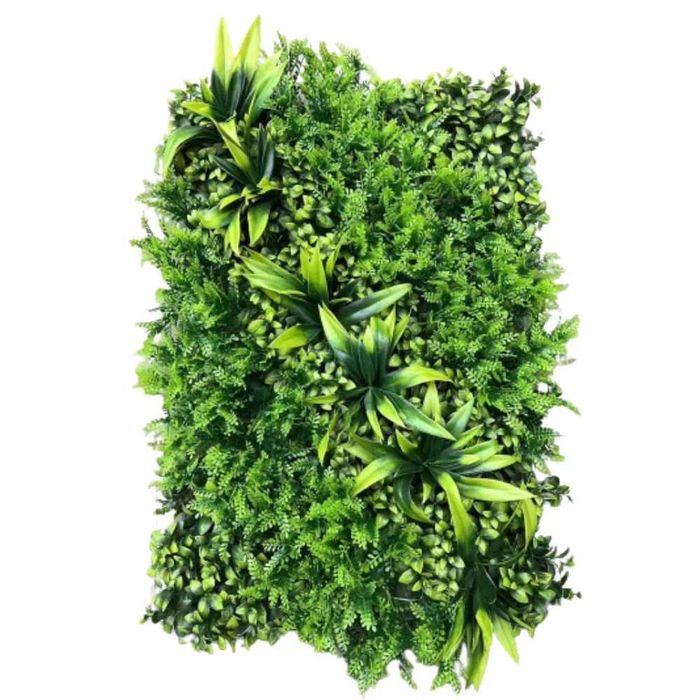 Panou verde  covor artificial 60x40cm din plante artificiale