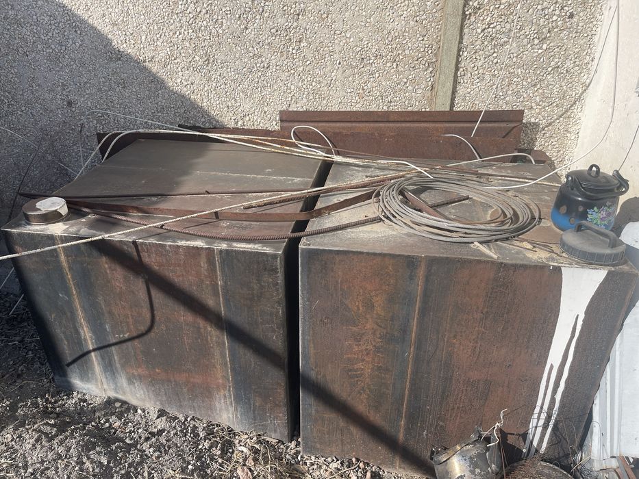 Оцинкованные бочки 1 куб