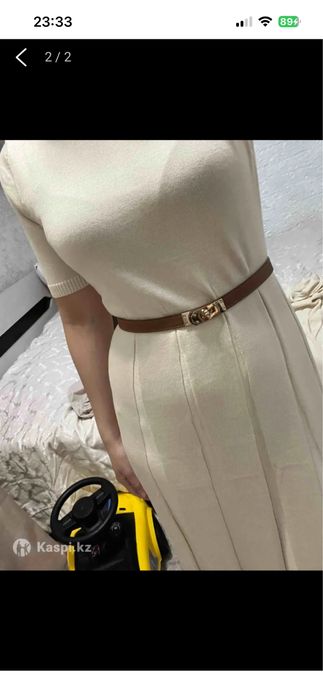 Платье с кардиганом, Трикотаж