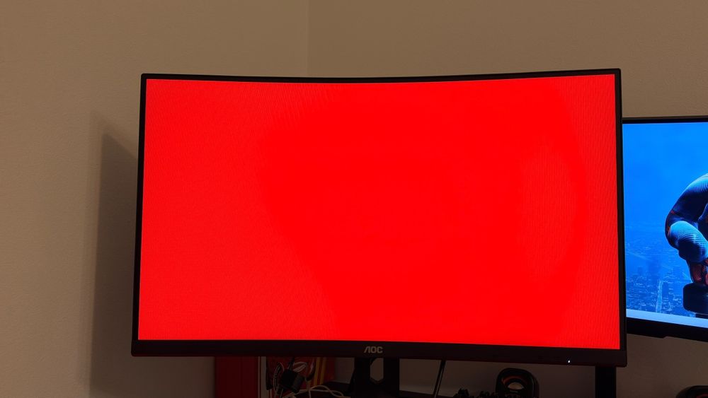 Monitor Gaming Aoc 240hz , 27", Curbat