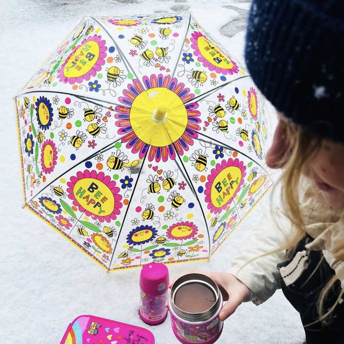 Прозрачни детски чадъри с 4 весели дизайни