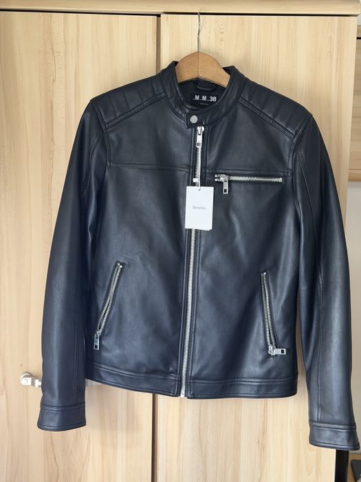 Мъжко Кожено яке Bershka