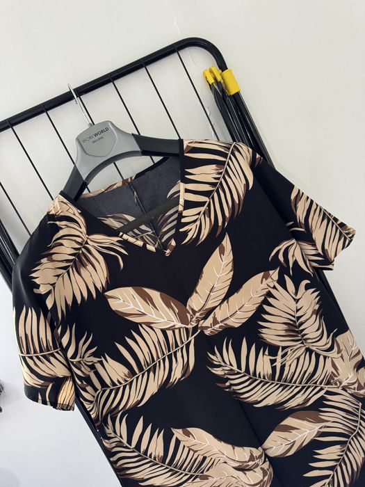 Платье шифон+ шелк новое размер 44-46 летнее от H/M