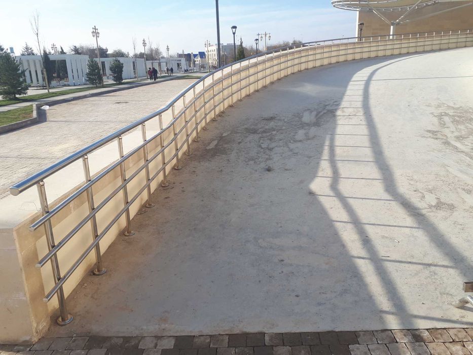 перила из нержавейки, аргон, нержавеющая сталь