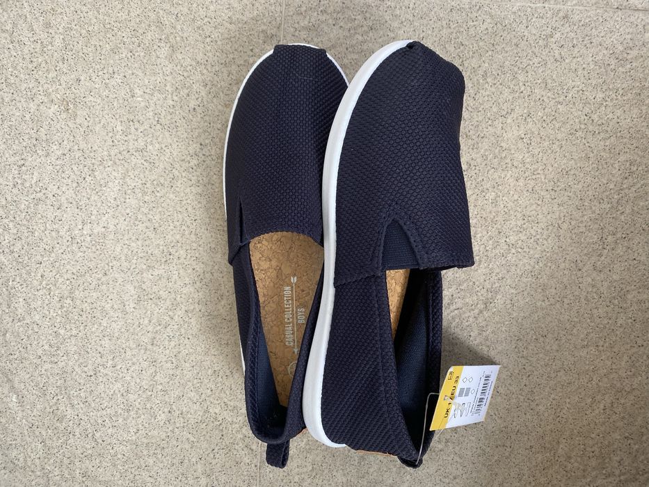 Обувки текстилни без връзки