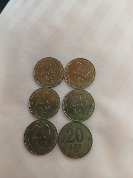 Vand monede din ani 1991-1992