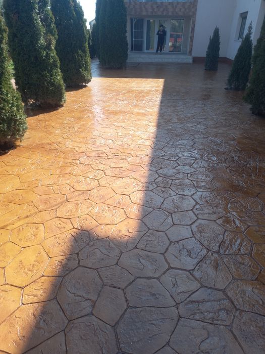 Beton amprentat  Vâlcea