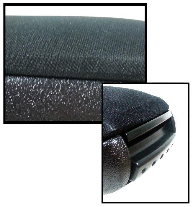 Подлакътник Барче черен Ауди А4 Б6 Б7 Audi A4 B6 B7 00-0 плат/кожа