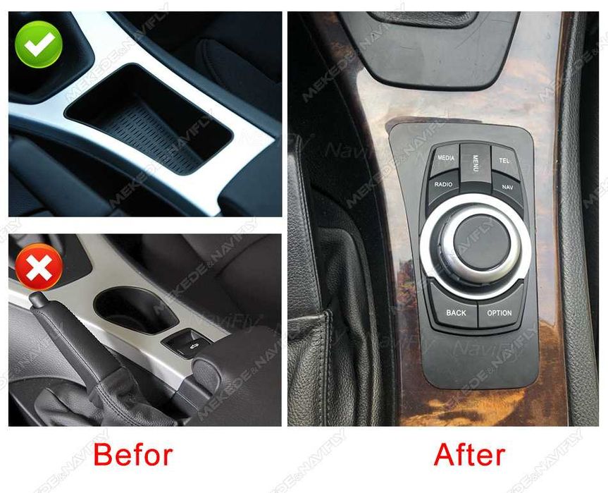 Android Мултимедия за BMW E90 / E91 / E92 Carplay AndoidAuto GPS Навигация GooglePlay