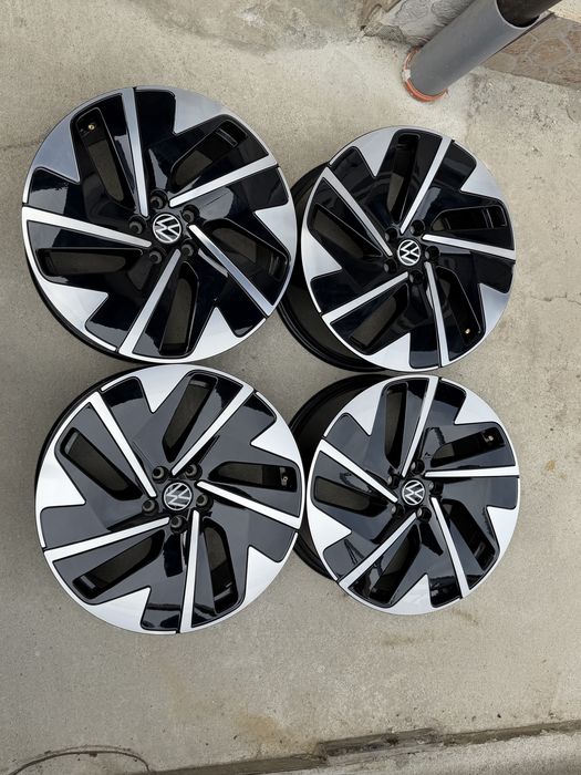 Jante Aliaj 19 5x112 Originale Vw Passat Golf Tiguan Sharan T-Rok Jetta Noi 0KM.