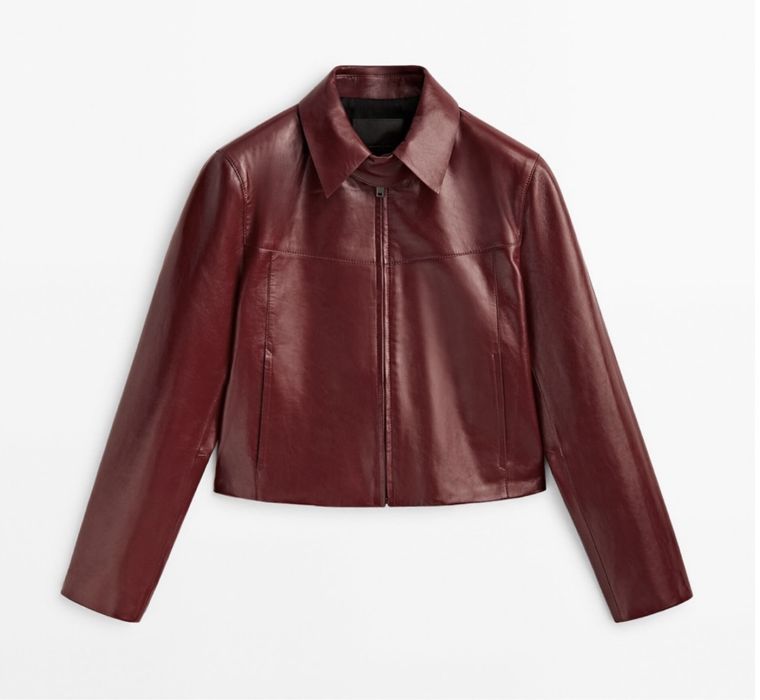 Кожаная куртка Массимо Дутти